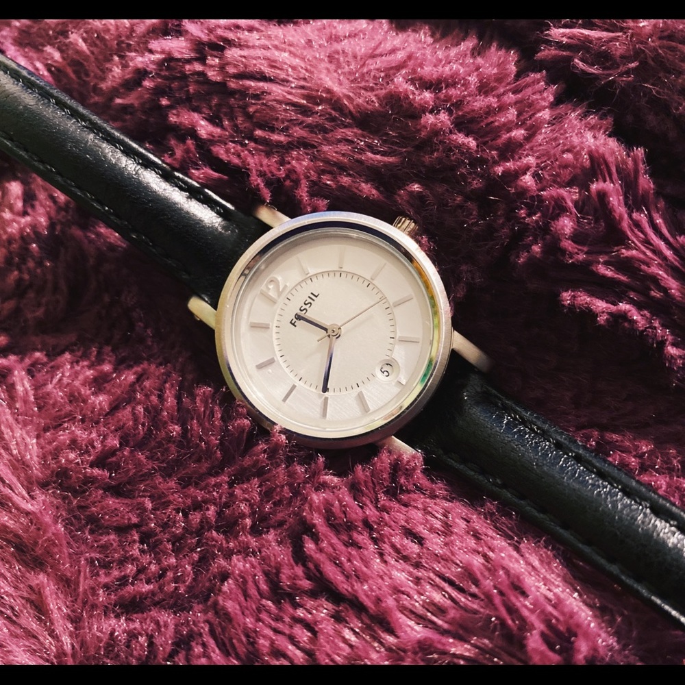 Black fossil watch (es2372)
